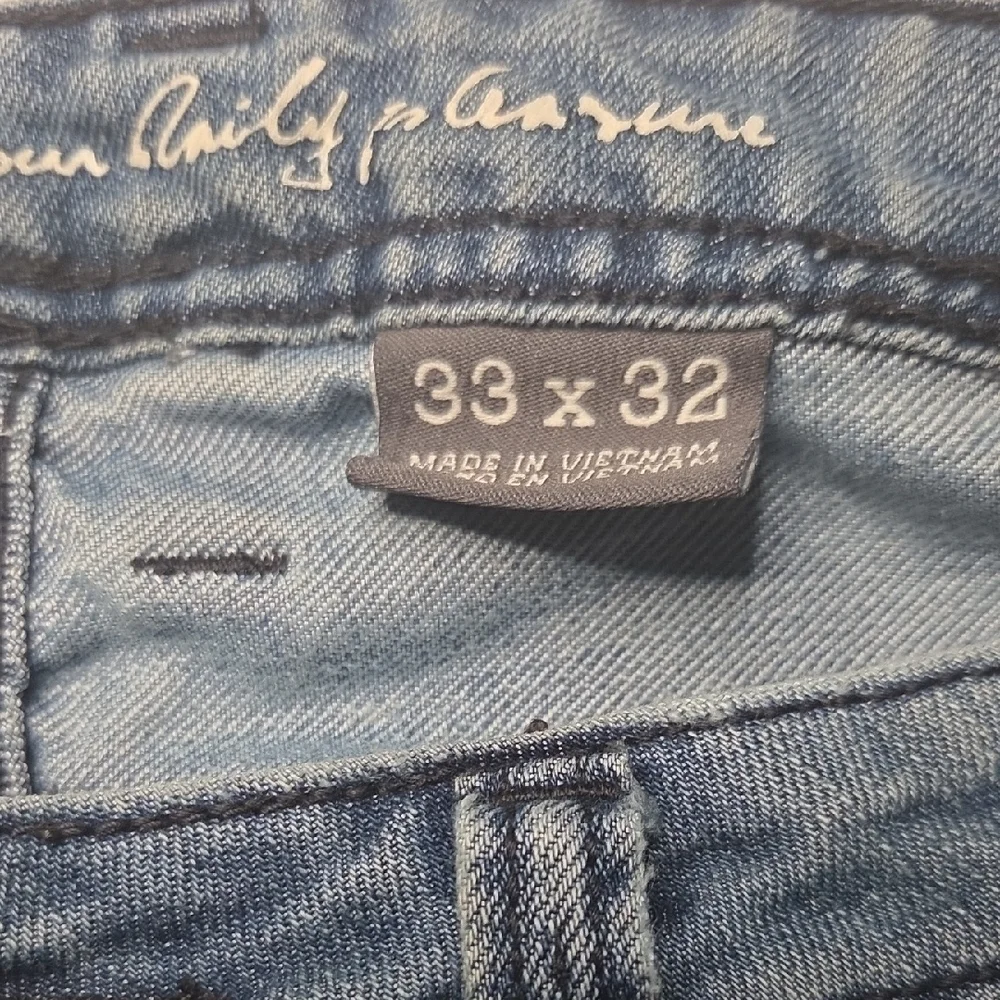 Men's Buffalo David Bitton Easy Fit Straight Blue Jeans‎ 33/32